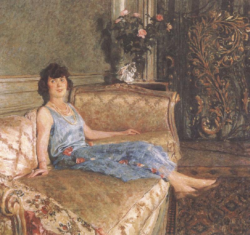 Edouard Vuillard Paris woman oil painting image